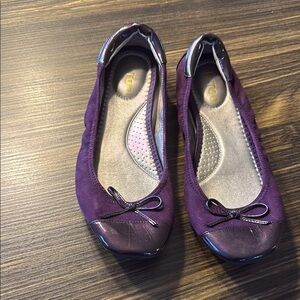 Purple Ballet Flats